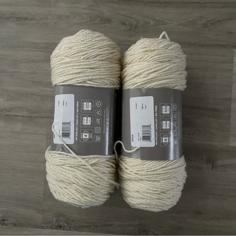 NWT Set of 7 Skeins Red Heart With Love Yarn (Aran/Papaya/Iced Aqua/True Blue) - Picture 7 of 12